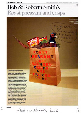 Bob and Roberta Smith, Eat The Frozen Peas, Eat The Crisps But Don’t Eat Me 2010 Edition 2 