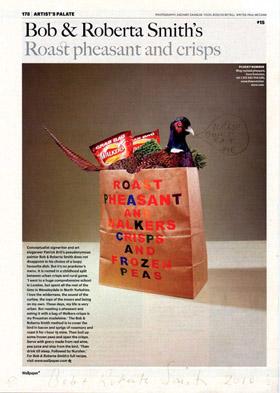 Bob and Roberta Smith, Eat The Frozen Peas, Eat The Crisps But Don’t Eat Me 2010 Edition 2 