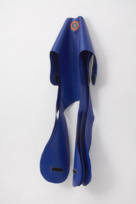 Richard Deacon, Blue Form, 1993 PVC, 117 x 98cm, limited unnumbered edition: with certificate of authenticity